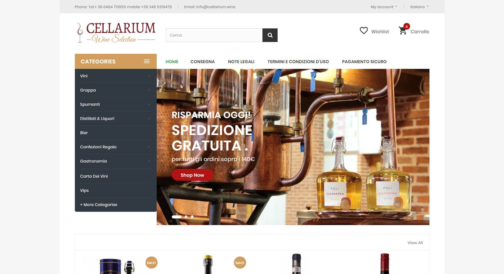 Campagna per Cellarium Wine Selection